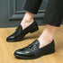 Luxury Oxford Shoes for Men - Height Increasing Patent Leather Formal Loafers for Office and Wedding Occasions, Plus Size Available
