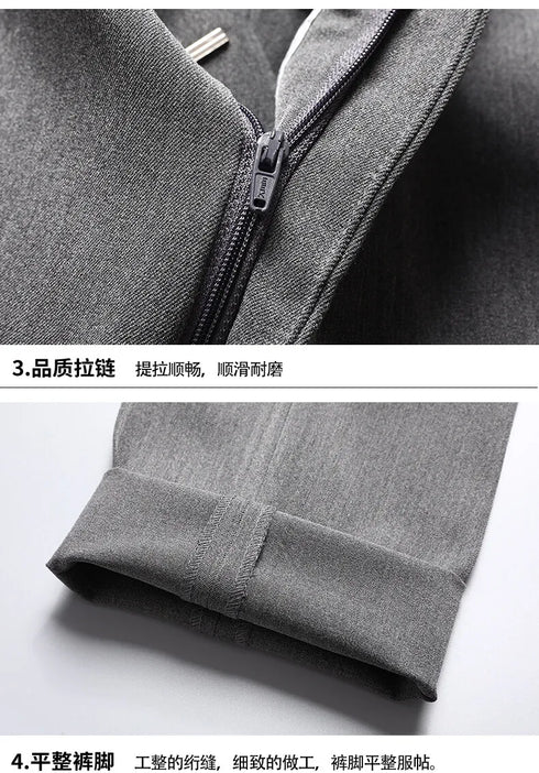 Men's Fashion Business Suit Two-Piece Set for Weddings and Banquets