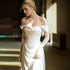 Elegant Floor-Length Wedding Dress with One-Shoulder Style