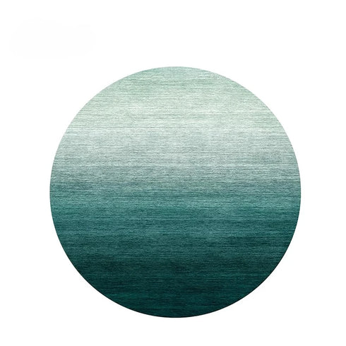Modern Minimalist Round Carpet for Living Room Soft Plush Rug Home Decor