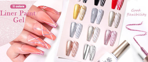 225g Camouflage Color Soak Off Nail Gel Polish - Quick Extension UV LED Nail Polish for Stunning Manicures