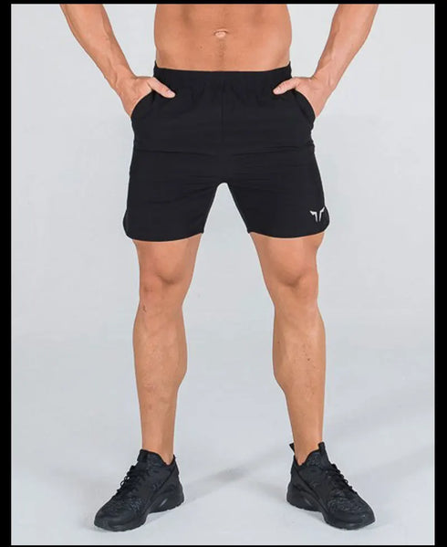 Men's Summer Gym Fitness Double-Decker 2 in 1 Shorts Sports Running Basketball Jogger Bottoms
