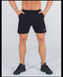 Men's Summer Gym Fitness Double-Decker 2 in 1 Shorts Sports Running Basketball Jogger Bottoms