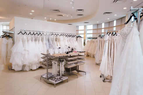 Customized Jiayigong Applique Wedding Party A-line Gown