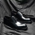 Classic Italian Luxury Men's Elegant Leather Lace Up Oxfords Business Footwear