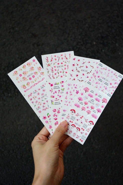 12 Floral Patterns Summer Nail Water Decals - Daffodils, Lilies, and Tulips for Stunning Nail Art Transfers and DIY Manicure Accessories