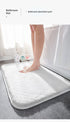 Soft Plush Bathroom Carpet Non-Slip Absorbent Floor Mat Thick Rug