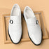 Italian Buckle Loafers for Men Stylish Leather Casual Dress Shoes for Business and Leisure