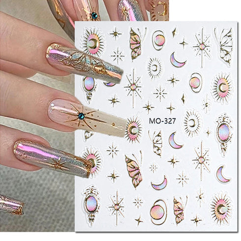 5D Embossed Nail Art Stickers - Semi-Transparent White Bowknots Adhesive Sliders for Creative Manicure Decorations and Nail Art Accessories