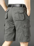 Khaki Half Men's Cargo Shorts Bermuda Designer Jogger Pants
