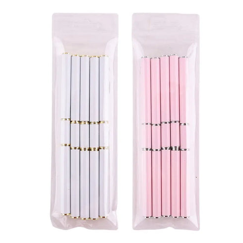 Professional Dual-ended Acrylic Nail Art Brush Set for Creative Gel Polish Manicure and Detailed Flower Painting, Ideal for Spooky Season Nails