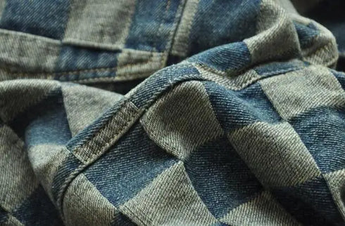 Graphic Plaid Shorts for Men Drawstring Designer Summer Cotton Stylish Thin