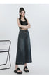 Wide Leg Loose Denim Ankle-Length Jeans for Women - Trendy Streetwear Pants Perfect for Summer Outfits and Casual Styling