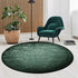 Luxury Nordic Bedroom Decor Plush Round Area Rug Washable Non Slip Mat Minimalist Carpet for Living Room