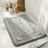 Rectangle Bath Mat Non-Slip Foam Rug for Bathroom and Kitchen