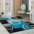 Nordic Geometric Area Rug for Living Room Modern Luxury Decor