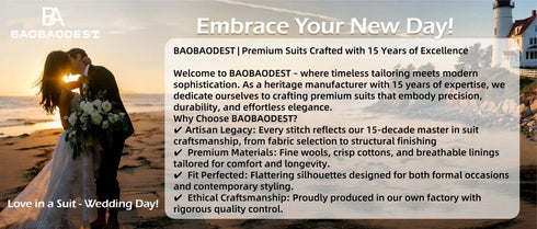 Coffee 3 Piece Slim Fit Groom Tuxedo Suit Set for Men Formal Business Party Wear