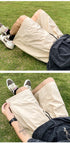 Men's Shorts Pants Summer Casual Drawstring Baggy Trousers
