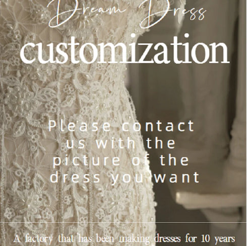 DREAM Customized Elegant Appliqued Wedding Dresses Vintage Lace Bride Gown