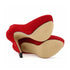 Elegant Women’s Stiletto Pumps - 14cm Super High Heels with Round Toes and Platform for Nightclub Parties, Weddings, and Dressy Occasions