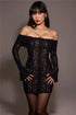 Mozision Lace Off-shoulder Sexy Maxi Dress Elegant Evening Dress