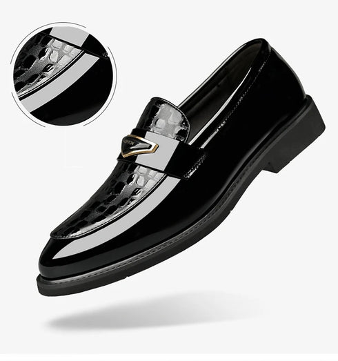 Large Size Men's Dress Shoes Soft Sole Casual Wedding Footwear
