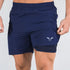 Men's Summer Gym Fitness Double-Decker 2 in 1 Shorts Sports Running Basketball Jogger Bottoms