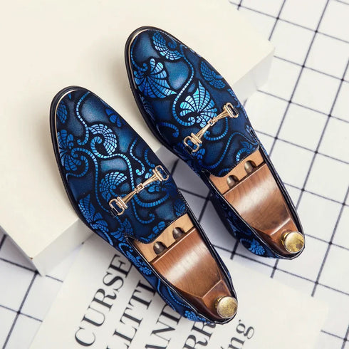 Stylish Italian Leather Dress Loafers for Men - Elegant Slip-on Moccasins Perfect for Business, Weddings, and Parties - Premium Formal Footwear for Every Occasion