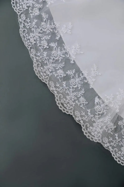 Maria Novia Off The Shoulder Princess Sweetheart Wedding Dress For Women Glitter Vintage Bride Bridal