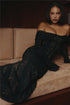 Mozision Lace Off-shoulder Sexy Maxi Dress Elegant Evening Dress