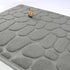 Mat Non Slip Cobblestone Embossed Bathroom Rug Memory Foam Doormat