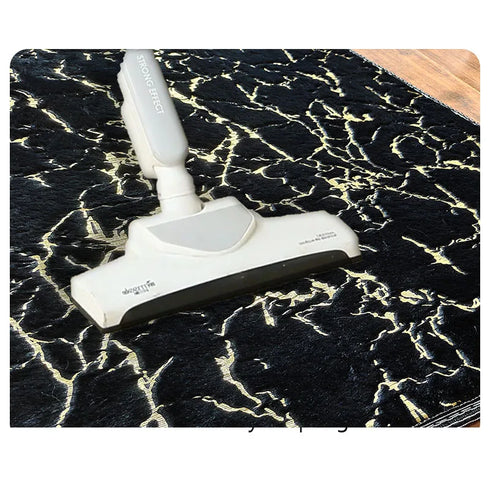 Faux Rabbit Fur Rug for Living Room Luxury Plush Carpet Mat for Bedroom and Bathroom