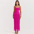 Suninheart Summer Mesh Maxi Dresses for Women Elegant Formal Dress