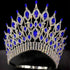 Elegant Rhinestone Tiara Crown for Pageants and Wedding Events