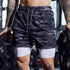 Men's Gym Shorts Camo 2 in 1 Performance Fitness Shorts Summer