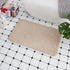 Cobblestone Embossed Non-Slip Bath Mat Memory Foam Carpet for Bathroom Shower Room Doormat