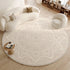 Light Luxury Round Large Area Carpet for Living Room and Bedroom Rug