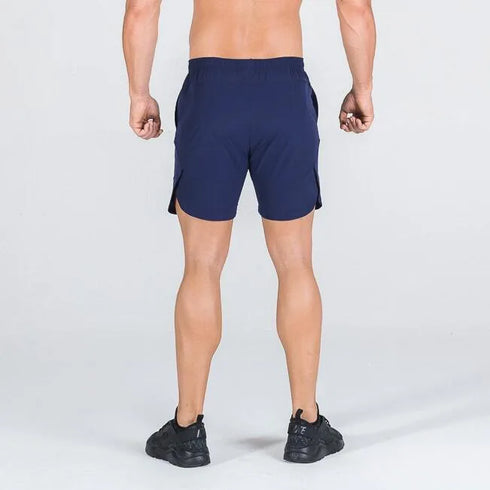 Men's Summer Gym Fitness Double-Decker 2 in 1 Shorts Sports Running Basketball Jogger Bottoms