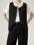 Elegant Women's Blazer Suit Jacket Set for Office Ladies - Formal Vest and Skirt Ensemble for Spring/Summer 24FS11075