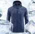 Lightweight Summer Outdoor Windbreaker Jacket for Men - Quick Dry, Sun-Protective, Ideal for Hiking, Fishing, Cycling, and Gym Activities with Hooded Design