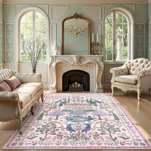 Modern Abstract Living Room Carpet Luxury Large Bedroom Decorative Rug Soft Non-Slip Sofa Floor Mat