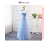 Prom Dress Elegant Floor-Length Tulle Gown With Appliques For Bridesmaid Dress Ideal For Banquet And Formal Event