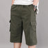 Men's Cropped Shorts Pure Cotton Business Gentleman Casual Work Shorts