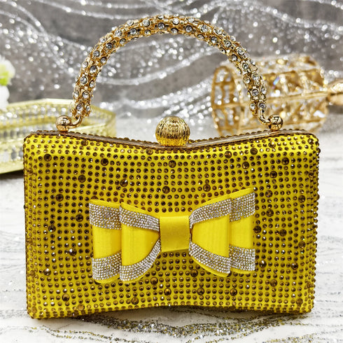 Italian Design Elegant Women's Rhinestone Heels Set