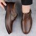 Fashionable Men's Pointed Banquet Business Wedding Shoes Casual Leather Footwear