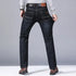 Classic Men's Slim Fit Denim Jeans - Biker Style Overalls