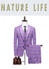 Men's Casual Three-Piece Suit Set for Fashion Business and Weddings