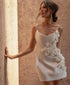 Simple Mini Wedding Dresses Satin Bridal Gowns Elegant Decor