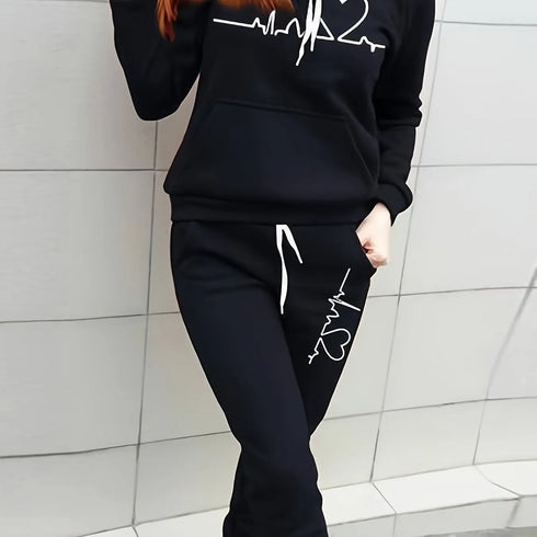 Chic Women's Plush Outerwear Set for Autumn and Winter Streetwear Fashion - Elevate Your Fall Outfits Aesthetic with Cozy Layering Essentials