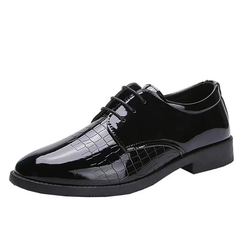 Men Leather Shoes Business Formal Fashion Korean Style Casual Versatile Footwear